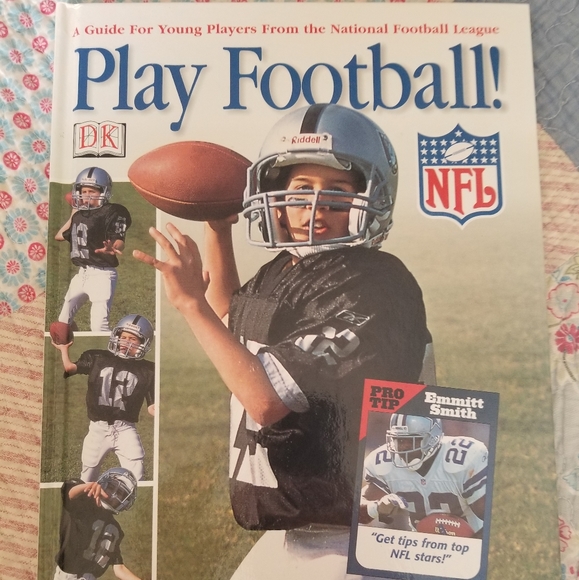 NFL Play Football! A Guide For Young Players from the NFL hardcover book - Picture 1 of 6